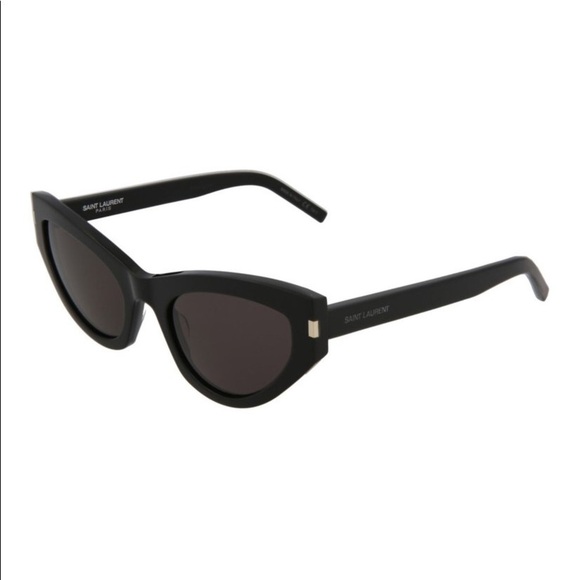 Saint Laurent Cat Eye Sunglasses Black - Picture 4 of 9